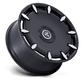 DUB 1PC CHEEF 24X9 6X135/5.5 106 G-BLK-MILL Wheels