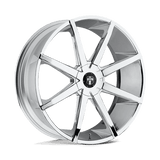 DUB 1PC PUSH 22X9.5 6X135/5.5 87.1 P +25 Wheels