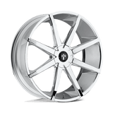 DUB 1PC PUSH 20X8.5 BLANK 78.1 P +10 (108-127) Wheels
