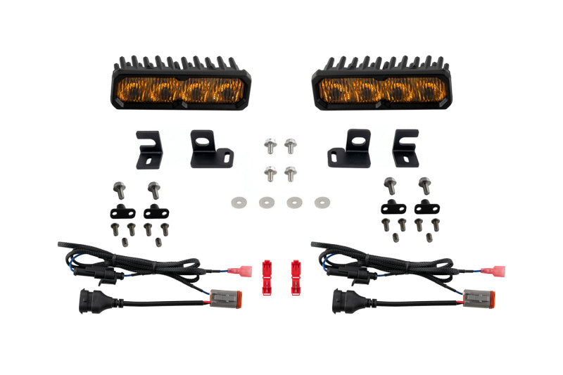 Diode Dynamics 24-26 Toyota SS6 Max LED Kit Yellow 3000K