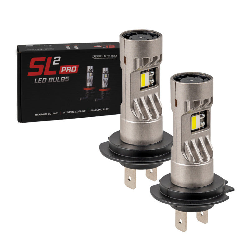 Diode Dynamics H7 White SL2 Pro LED Bulbs (Pair)