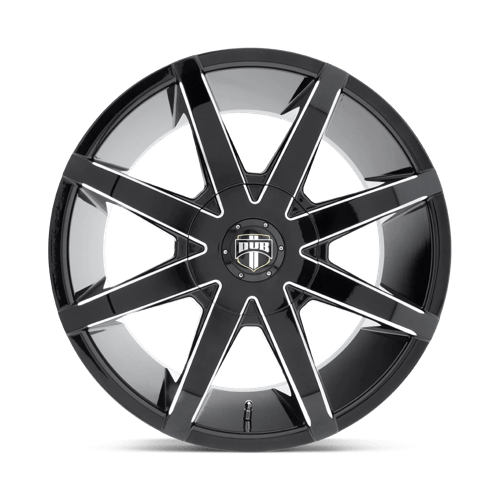DUB 1PC PUSH 24X9.5 5X5.0/5.5 78.1 NBL +25 Wheels