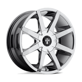 DUB 1PC PUSH 24X9.5 6X135/5.5 87.1 P +25 Wheels