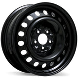 Steel Wheel 17x6.5 5x114.3mm +40 71.5mm BLK