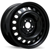 Steel Wheel 17x7.0 5x108mm +50 63.4mm BLK