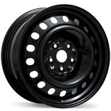 Steel Wheel 17x7.0 5x114.3mm +55 56.1mm BLK