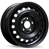 Steel Wheel 15x6.0 5x114.3mm +41 67.1mm BLK