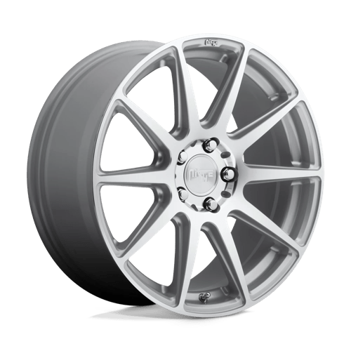 Niche 1PC M146 21X9 5X120 GL-SLVR-MACH 35MM Wheels