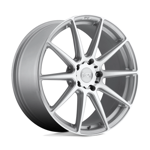 Niche 1PC M146 20X9 5X4.5 GL-SLVR-MACH 35MM Wheels