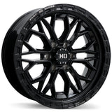 Muramasa 20x9.0 6x139.7mm +0 78.0mm BLK / MIL