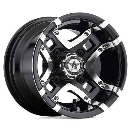 Fairway Alloys PRESTIGE UTV 10X7 MACH G-BLACK -25MM Wheels
