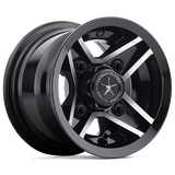 Fairway Alloys DIVOT UTV 8X7 MACH GLOSS BLACK 00MM Wheels