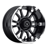 Fairway Alloys SIXER UTV 12X6.5 MACH G-BLACK -20MM Wheels