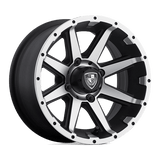 Fairway Alloys REBEL UTV 12X6 MACH MATTE BLACK -23MM Wheels