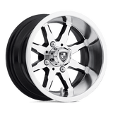 Fairway Alloys SHIFT UTV 10X7 MACH GLOSS BLACK -25MM Wheels