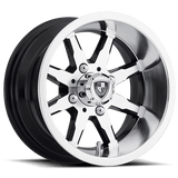 Fairway Alloys SHIFT UTV 12X6.5 MACH GLOSS BLACK -30M Wheels