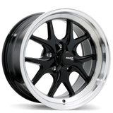 FC04V 17x9.0 5x114.3mm +5 71.5mm BLK / MCHL