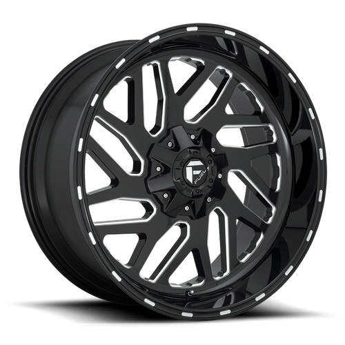 Fuel 1PC TRITON 20X10 8X6.5 125.1 NBL -18 Wheels