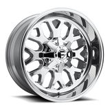 Fuel 1PC TITAN 20X12 8X170 125.1 H -43 Wheels