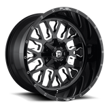 Fuel 1PC STROKE 22X10 8X170 125.1 NBL -18 Wheels
