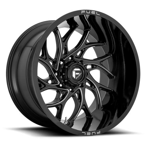 Fuel 1PC RUNNER 24X14 8X170 125.1 NBL -75MM Wheels