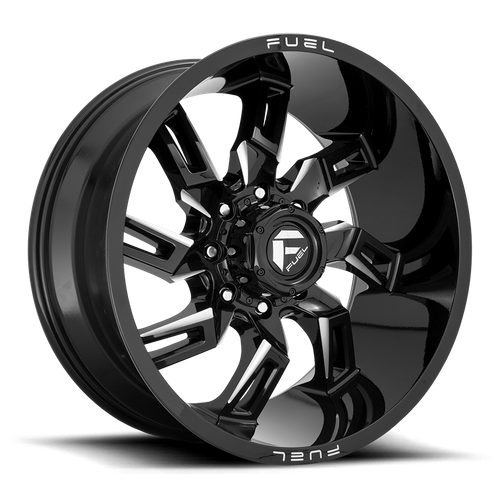 Fuel 1PC LOCKDOWN 20X10 6X5.5 106.1 NBL -18MM Wheels