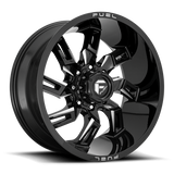 Fuel 1PC LOCKDOWN 20X10 6X5.5 106.1 NBL -18MM Wheels