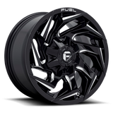Fuel 1PC REACTION 17X9 5X5.5/150 110.2 NBL -12MM Wheels