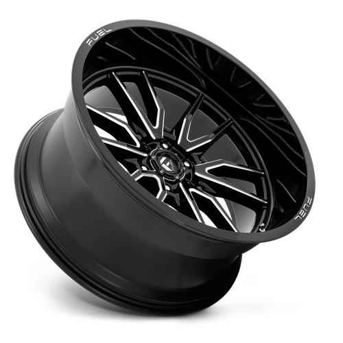 Fuel 1PC CLASH 24X12 6X5.5 106.1 NBL -44MM Wheels