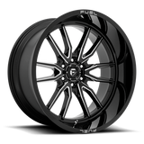 Fuel 1PC CLASH 24X12 6X5.5 106.1 NBL -44MM Wheels