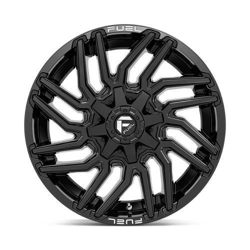 Fuel 1PC TYPHOON 22X12 8X180 124.3 BL -44MM Wheels
