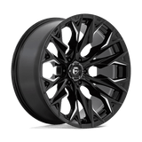 Fuel 1PC FLAME 22X10 6X5.5 106 NBL -18 Wheels