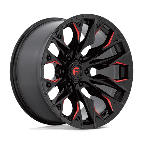 Fuel 1PC FLAME 8 20X10 8X180 124 -18 NLQ Wheels