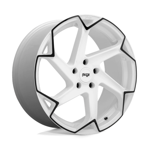 Niche 1PC FLASH 20X9 5X112 66.5 GWB +27 BMW CAP Wheels