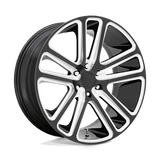 DUB 1PC S255 FLEX 24X10 6X135 87.1 NBL +30 Wheels