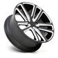DUB 1PC S255 FLEX 24X10 5X115 71.6 NBL +20 Wheels