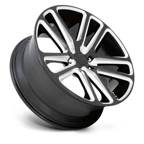 DUB 1PC S255 FLEX 24X10 5X115 71.6 NBL +20 Wheels