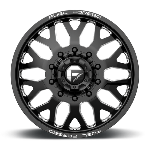 Fuel Mono FF19D DRW 22X8.25 10X225 +105 NBL (DF) Wheels