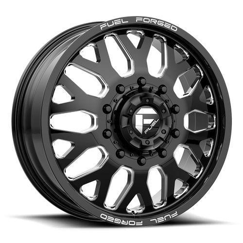 Fuel Mono FF19D DRW 22X8.25 10X225 +105 NBL (DF) Wheels