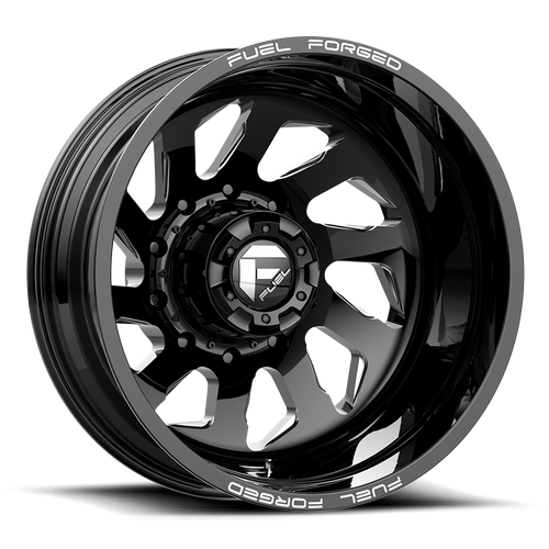 Fuel 1PC FF39D DRW 20X8.25 10X225 -202 NBL (DR) Wheels