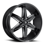 Foose 1PC F162 22X9.5 6X135 GL-BLK-MIL 30MM Wheels