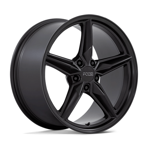 Foose 1PC F175 19X9.5 5X120 M-BLK 45MM Wheels