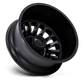 Fuel 1PC ARC DRW 20X8.25 8X210 -246 BLK-OUT (DR) Wheels
