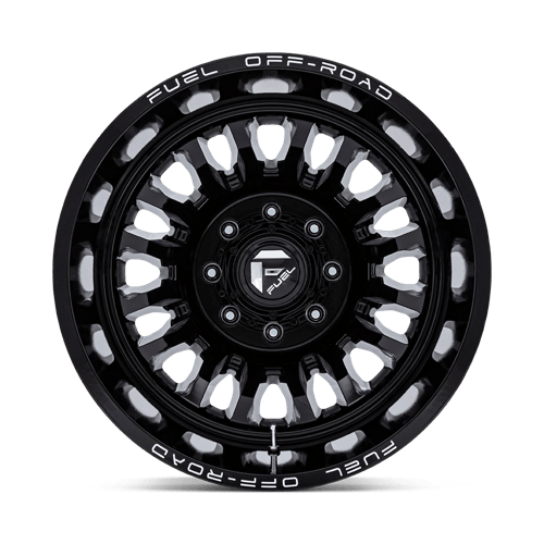 Fuel 1PC ARC DRW 22X8.25 8X210 -246 NBL (R) Wheels