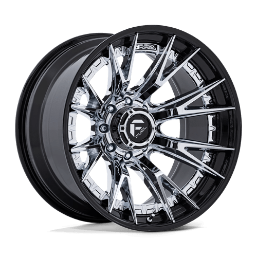 Fuel 1PC CATALYST 22X12 8X6.5 125 -44 CHR G-BLK Wheels