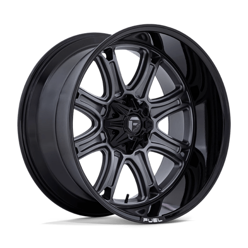 Fuel 1PC DARKSTAR 24X12 8X170 125 -44 M-GMTL BLK Wheels