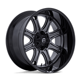 Fuel 1PC DARKSTAR 24X12 8X170 125 -44 M-GMTL BLK Wheels