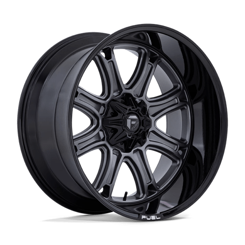 Fuel 1PC DARKSTAR 22X10 BLANK 78 -18 M-GMTL BLK Wheels