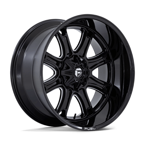 Fuel 1PC DARKSTAR 20X10 8X180 124 -18 G-BLK MILL Wheels
