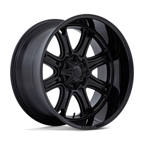 Fuel 1PC DARKSTAR 22X10 8X180 124 -18 M-BLK G-BLK Wheels